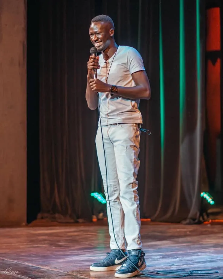 Hilary Okello found the answer on stage.