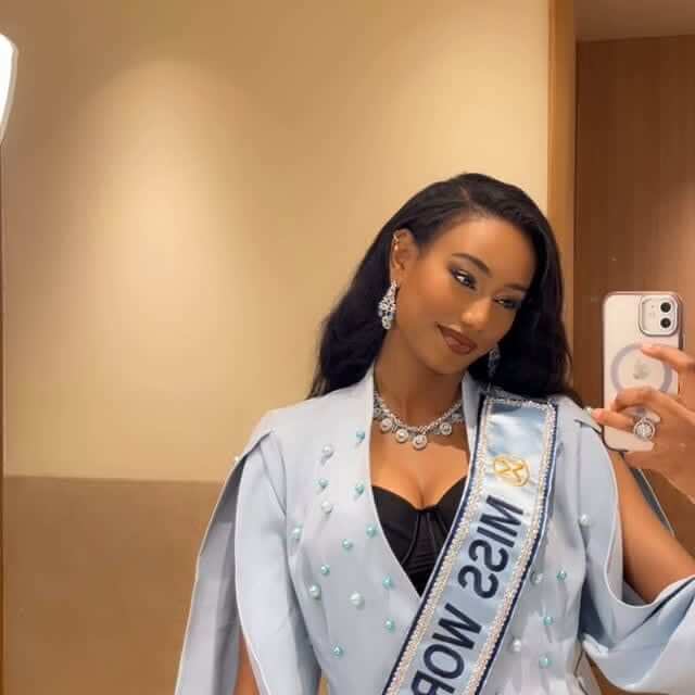 Ethiopia’s Hasset Dereje honoured at Miss World.