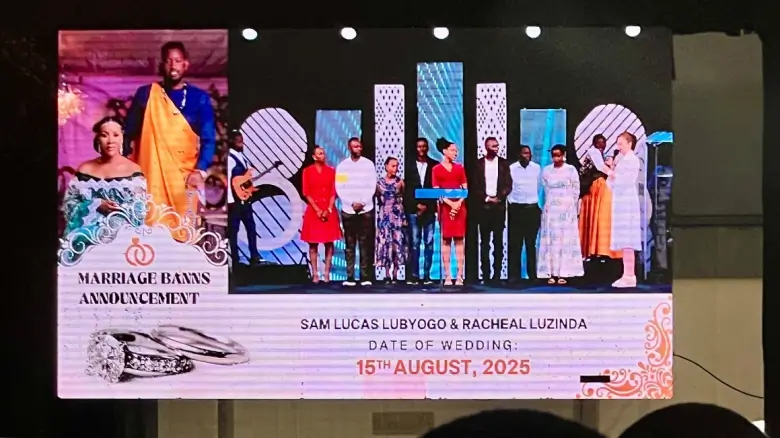 Ugandan gospel singers Desire Luzinda and Levixone are getting married.