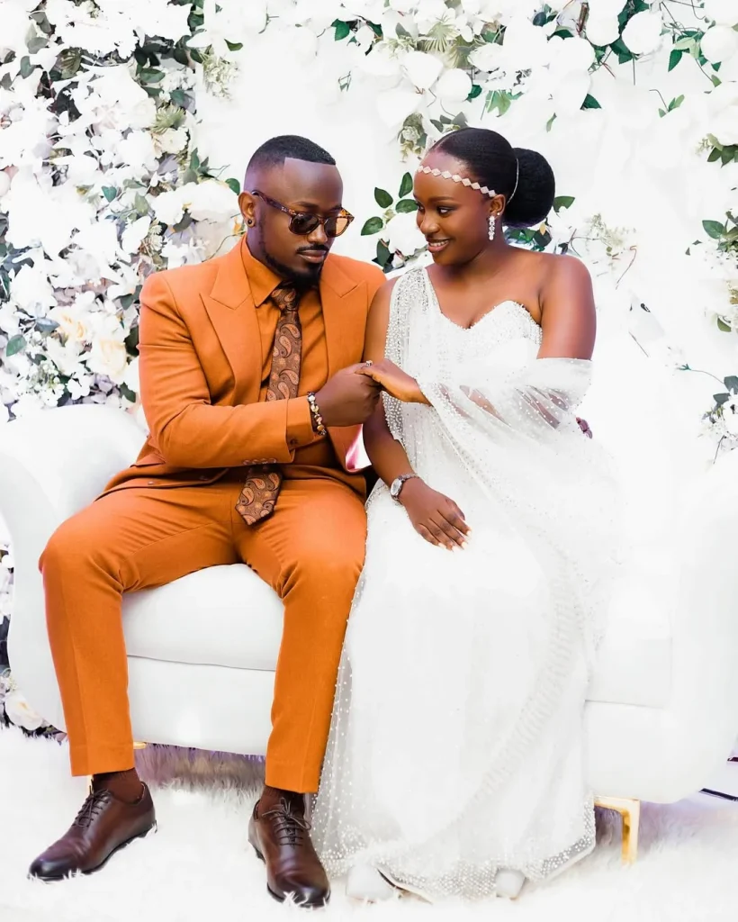 Benda marriage traditions – with fiancée Emily Nyawira.