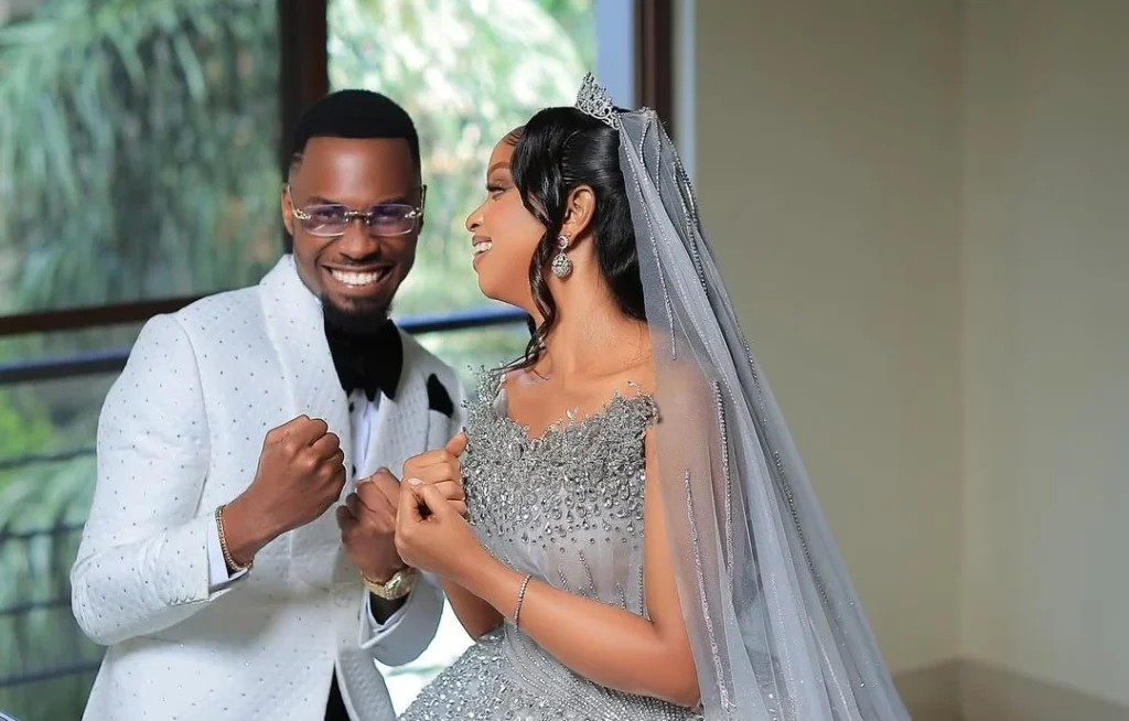 Fans celebrate as Baby Gloria weds in Kampala ceremony.