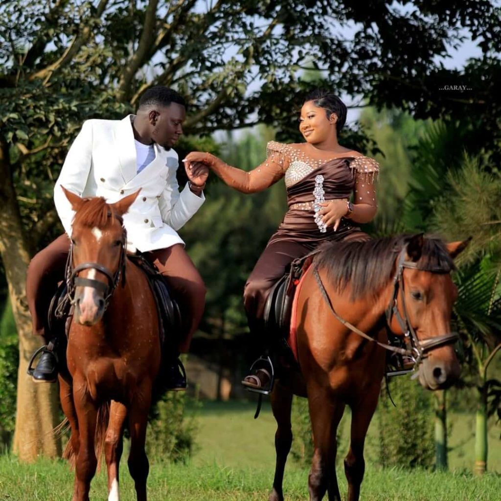 Abdul Ssekajja staged a secret proposal with help from a bridal studio.