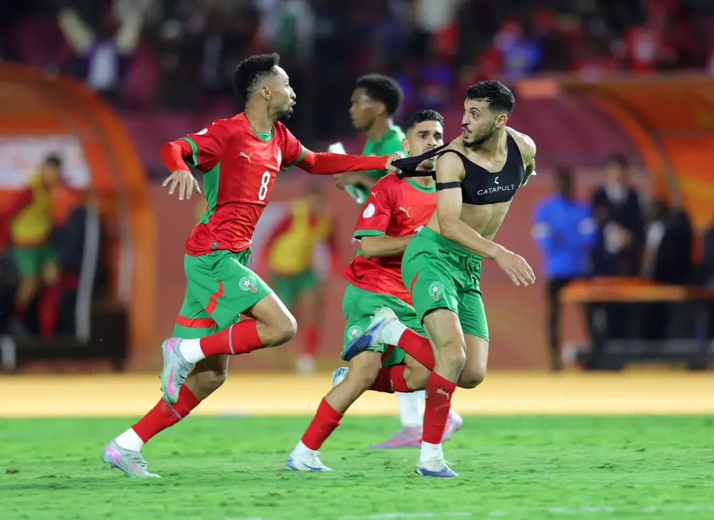 Lamlioui double fires Morocco past Madagascar in CHAN final.