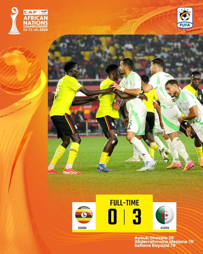 Cranes outclassed at home as Algeria claim emphatic Chan win.