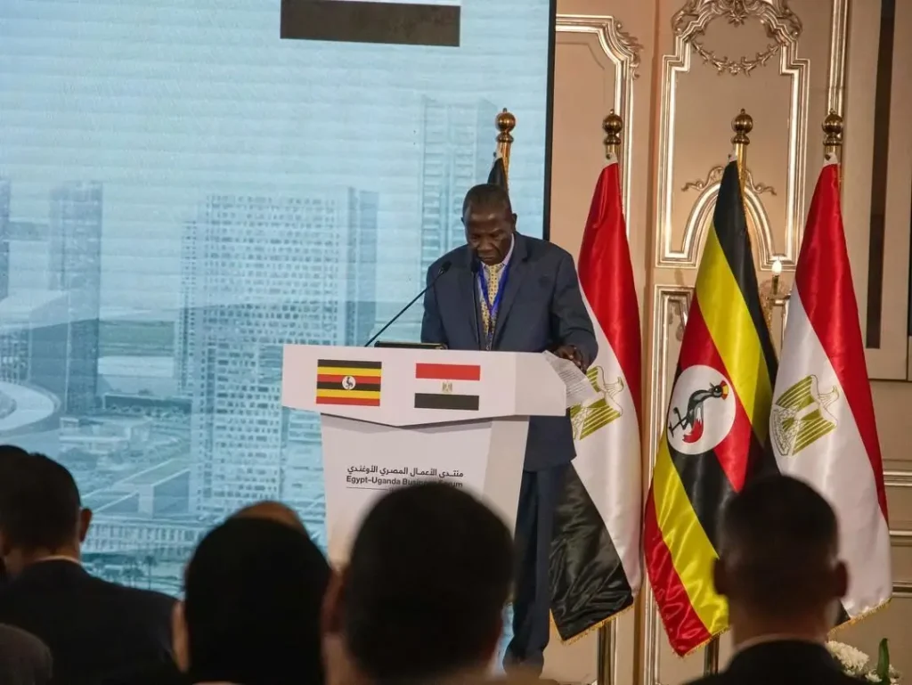 Uganda courts Egyptian investors in agriculture and manufacturing.