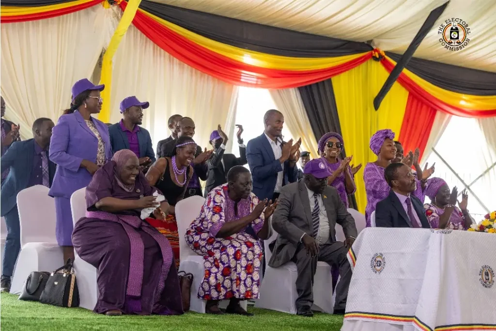 The former army commander and opposition figure is now officially in the race against President Museveni, who has been in power since 1986.