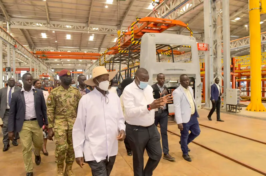 Uganda bets on homegrown auto industry with Kiira Vehicle Plant.