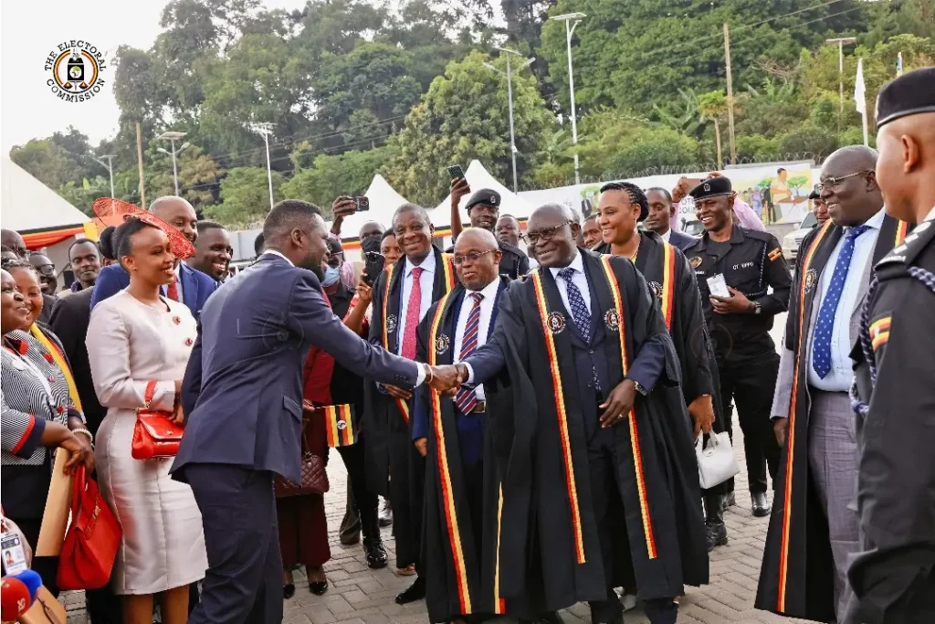 Robert Kyagulanyi Ssentamu has been formally nominated under the Presidential Elections Act.