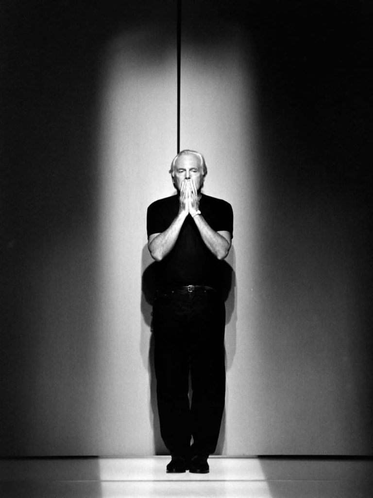 Armani dressed film stars, athletes and musicians alike, leaving an imprint on fashion, music and sport.