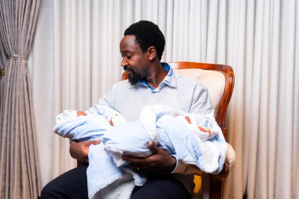 Joy as Ugandan royal couple welcome first children.