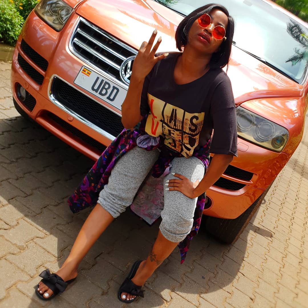 Sheebah Karungi buys a new Volkswagen ahead of Omwooyo Concert