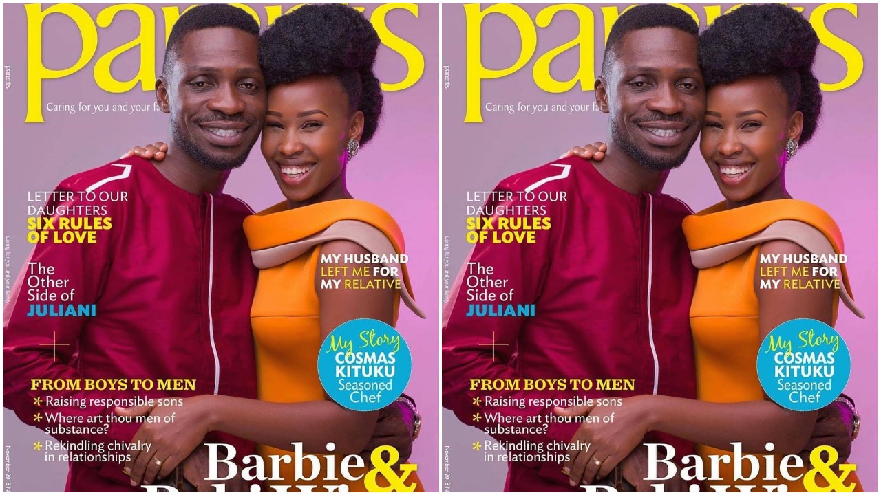 Bobi Wine and Barbie Share First Joint Magazine Cover