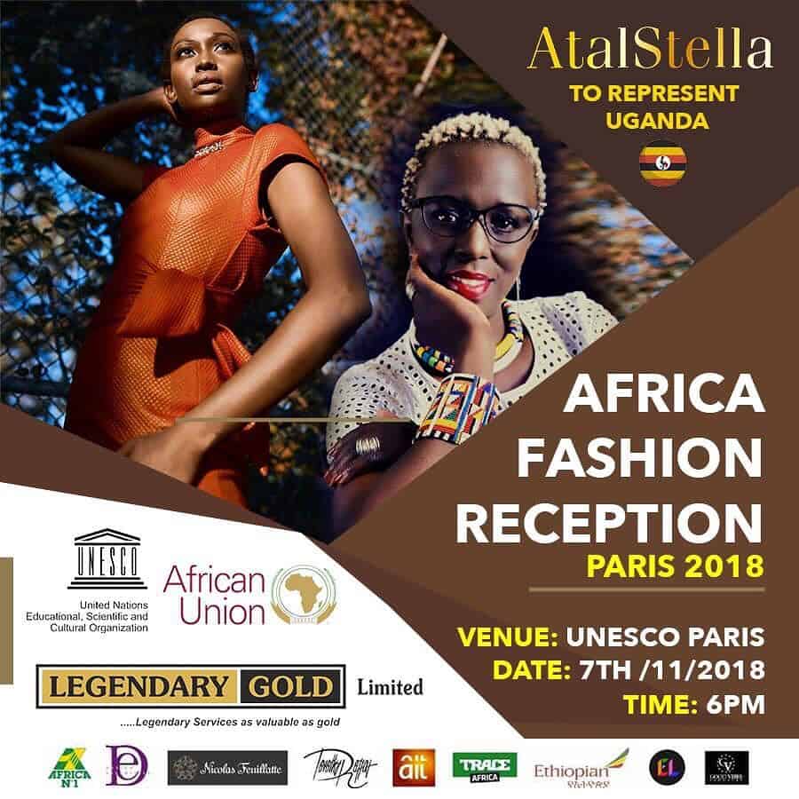 Judith Heard, Stella Atal to represent Uganda at Africa Fashion Reception in Paris