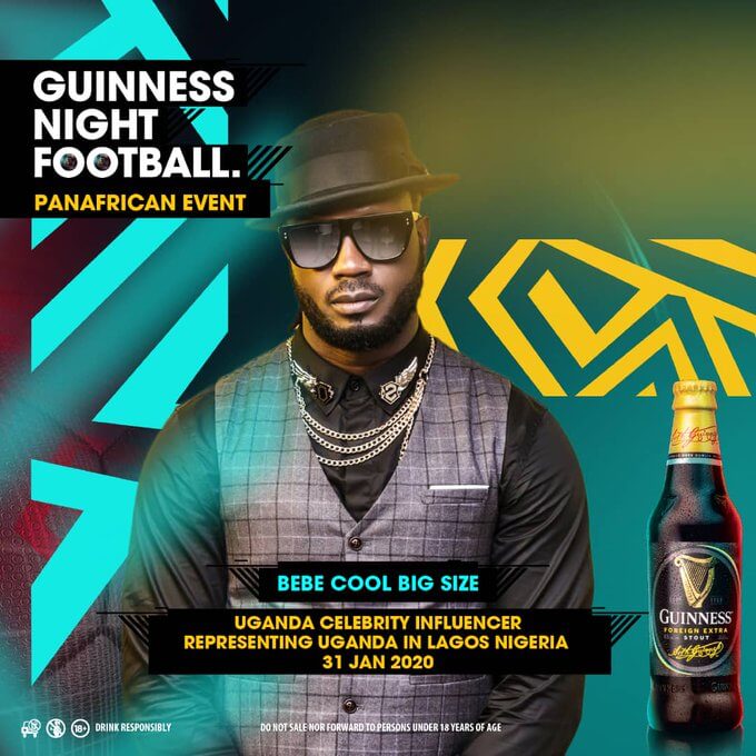 Bebe Cool Nigeria Guinness Night Football (1)
