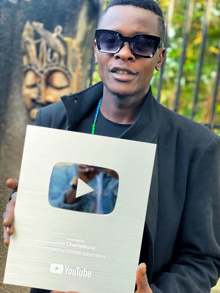 YouTube honours Jose Chameleone (1)