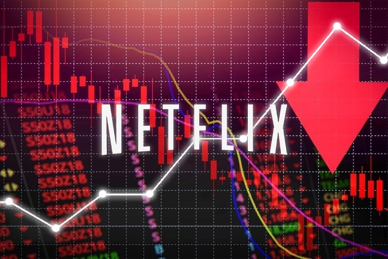 why Neflix shares went down