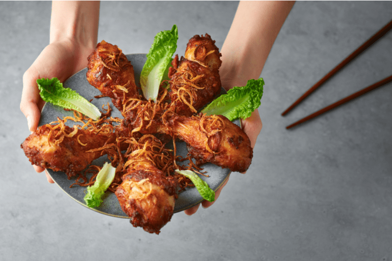 varieties of Asian fried chicken