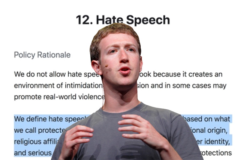 What is Facebook hate speech policy