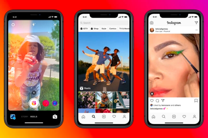 Instagram TikTok competitor Reels (1)