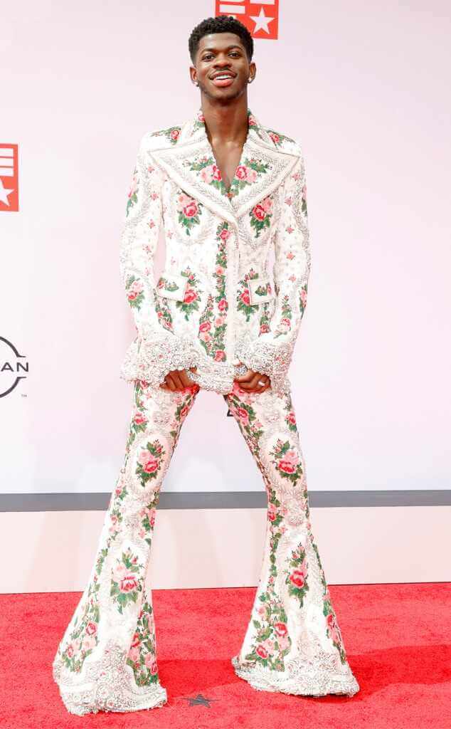 Lil Nas X 2021 bet awards fashion