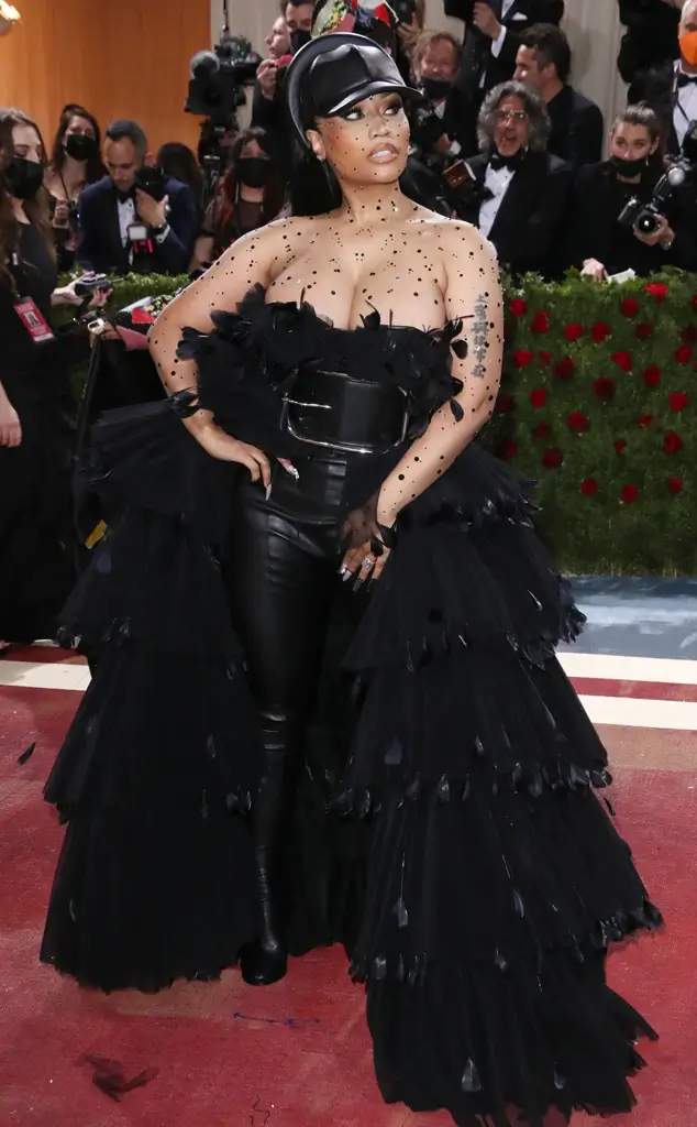 Nicki Minaj stunned at met gala 2022