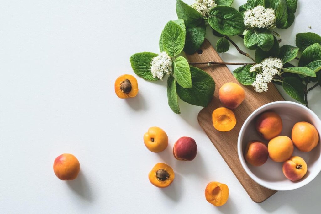 Apricot Fruits on Bowl