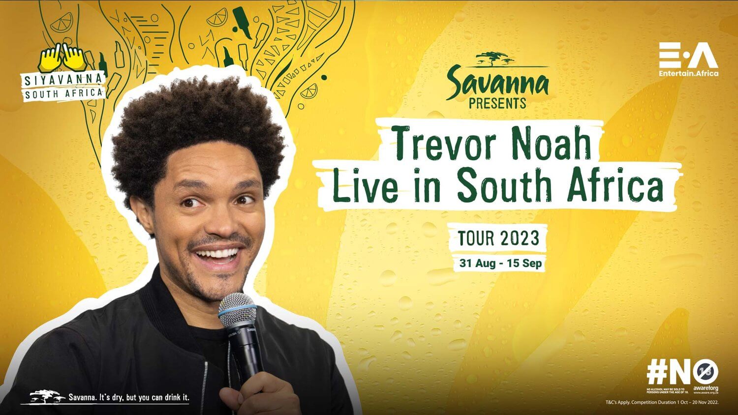 trevor noah south africa tour 2023