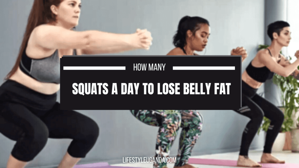 belly fat squats day