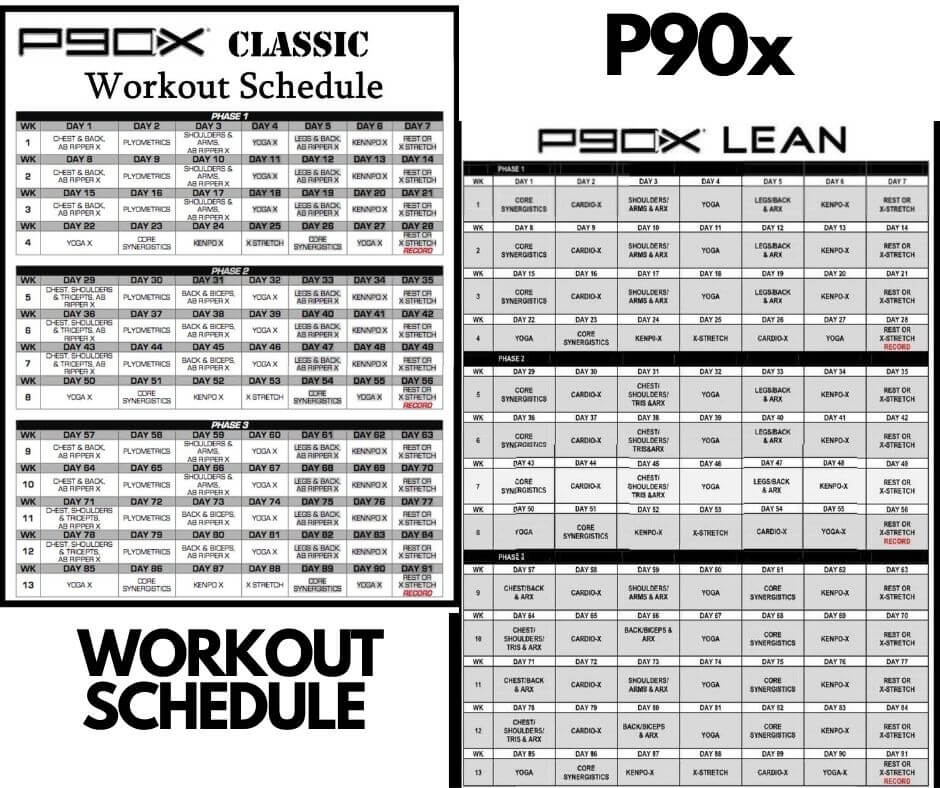 p90x workout schedule pdf download