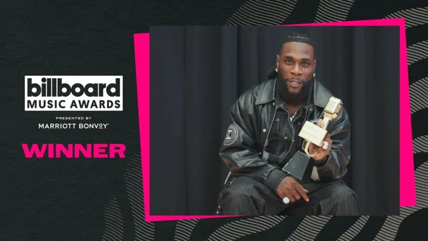 Burna Boy at 2023 Billboard Music Awards