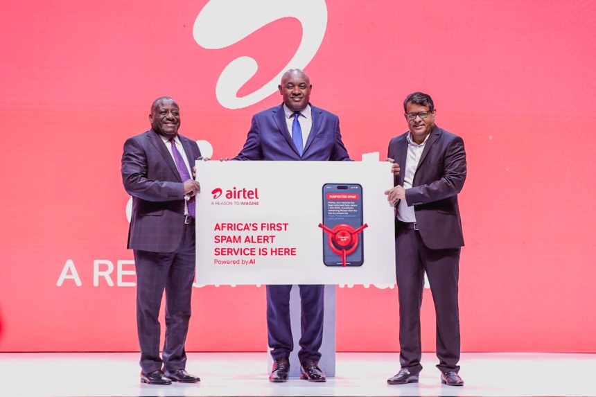 Airtel unveils first AI spam filter in East Africa