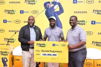 MTN Uganda awards Ronald Rugumayo a UGX 100 million sponsorship to support his rising golf career
