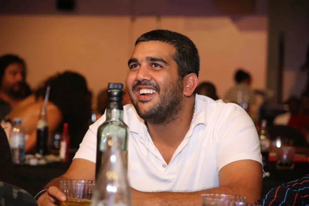 Rajiv pictured during a public event in Kampala