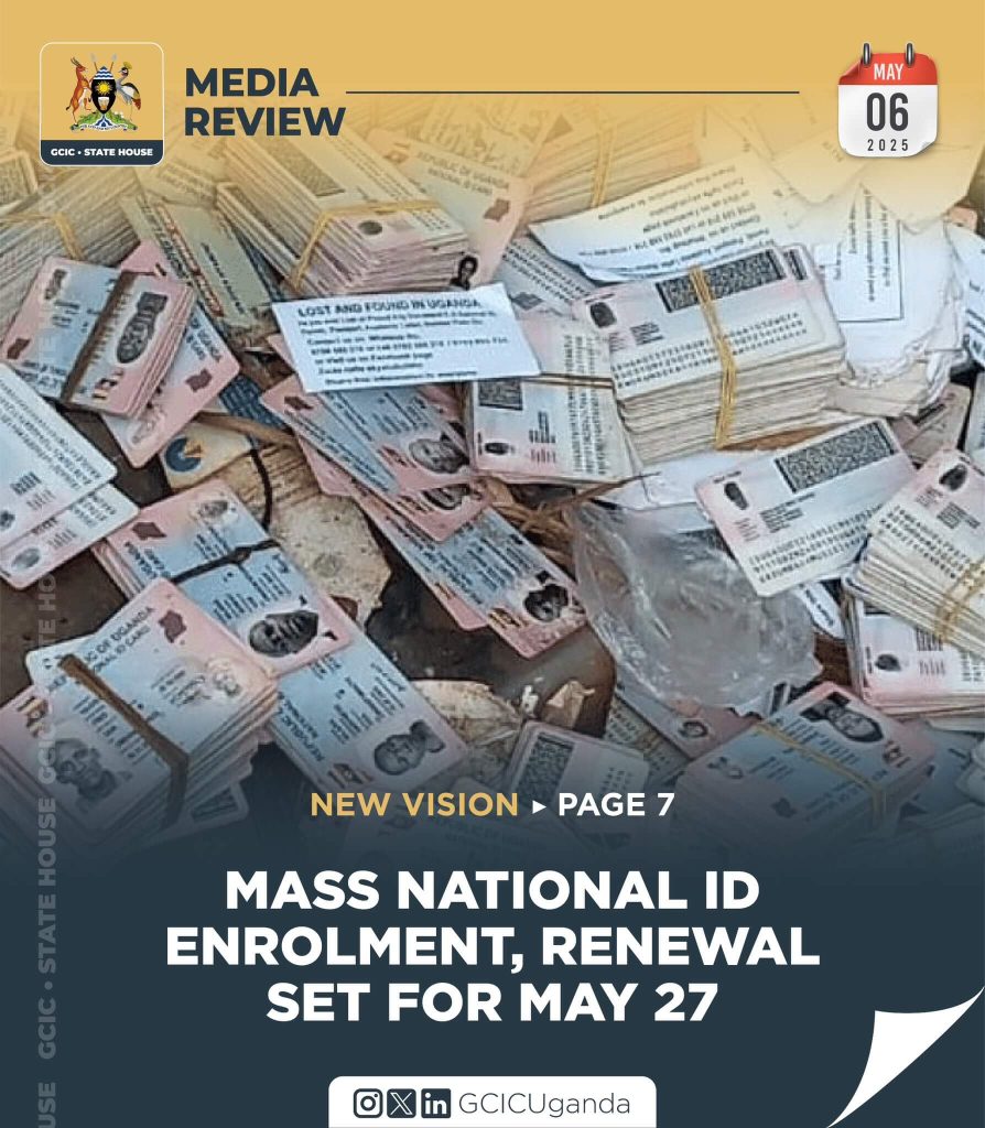 Uganda rolls out mass ID registration targeting 33 million people.