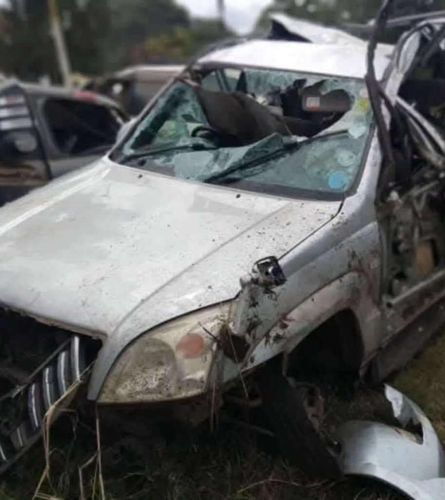 Maro breaks silence after crash that left his daughter and friend injured.