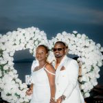 Ykee Benda has proposed to his partner Emilly in an intimate ceremony.