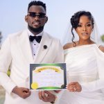 Levixone and Desire Luzinda tie the knot in intimate Serena Kigo ceremony.
