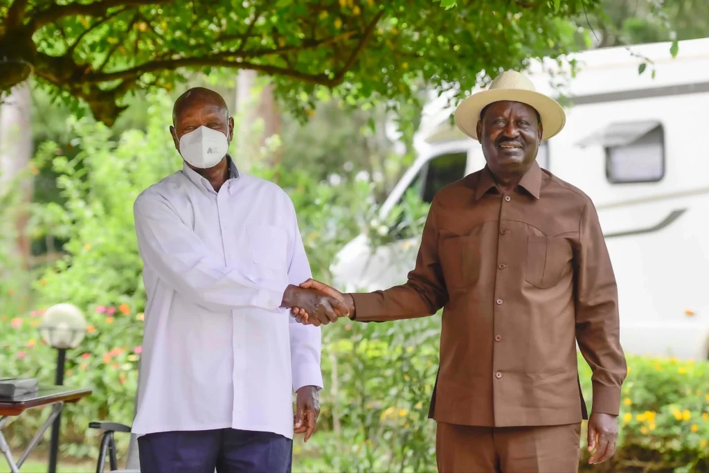 Museveni said Raila Odinga inspired generations of Kenyans.